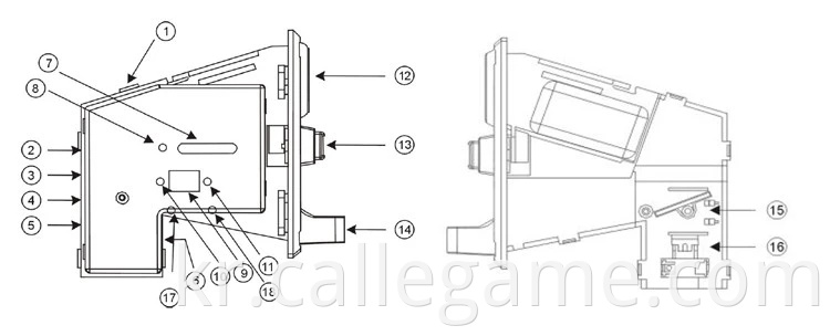 Mini Coin Acceptor